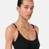 Rochie mini din tricot elastic jacquard din viscoză Rochie mini din tricot elastic jacquard din viscoză