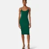 Rochie mini din tricot elastic jacquard din viscoză Rochie mini din tricot elastic jacquard din viscoză