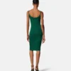 Rochie mini din tricot elastic jacquard din viscoză Rochie mini din tricot elastic jacquard din viscoză