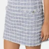 Rochie mini din tweed, cu croi în A Rochie mini din tweed, cu croi în A