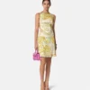 Rochie mini drapată și evazată Underwater Barocco Rochie mini drapată și evazată Underwater Barocco