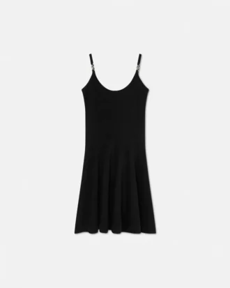 Rochie mini evazată din chenille