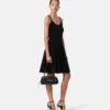 Rochie mini evazată din chenille Rochie mini evazată din chenille