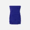 Rochie mini fără bretele din satin Envers Rochie mini fără bretele din satin Envers