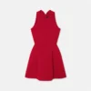 Rochie mini sculpturală din amestec de lână Rochie mini sculpturală din amestec de lână