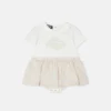 Rochie pentru copii din bumbac imprimat Rochie pentru copii din bumbac imprimat