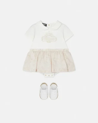 Rochie pentru copii din bumbac imprimat