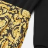 Rochie pentru copii din bumbac jersey și twill cu imprimeu Rochie pentru copii din bumbac jersey și twill cu imprimeu