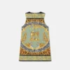 Rochie pentru copii din gabardină de bumbac imprimată Rochie pentru copii din gabardină de bumbac imprimată