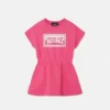 Rochie pentru copii din jersey de bumbac cu imprimeu Rochie pentru copii din jersey de bumbac cu imprimeu