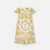 Rochie pentru copii din mătase cu volane Underwater Barocco Rochie pentru copii din mătase cu volane Underwater Barocco