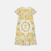 Rochie pentru copii din mătase cu volane Underwater Barocco Rochie pentru copii din mătase cu volane Underwater Barocco