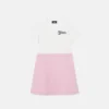 Rochie pentru copii din tricou din bumbac imprimat Rochie pentru copii din tricou din bumbac imprimat