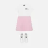 Rochie pentru copii din tricou din bumbac imprimat Rochie pentru copii din tricou din bumbac imprimat
