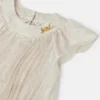 Rochie plisată din twill cu imprimeu pentru copii Rochie plisată din twill cu imprimeu pentru copii