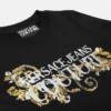 Rochie tip tricou Barocco cu contur din cristale Rochie tip tricou Barocco cu contur din cristale