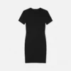 Rochie tip tricou cu logo-ul instituțional din cristal Rochie tip tricou cu logo-ul instituțional din cristal