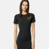 Rochie tip tricou cu logo V-Emblem Rochie tip tricou cu logo V-Emblem