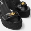 Sandale cu talpă din piele Medusa 95 120 mm Sandale cu talpă din piele Medusa 95 120 mm