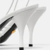 Sandale Opera Bow din piele nappa 85 mm Sandale Opera Bow din piele nappa 85 mm