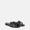 Sandale plate Medusa 95 din piele lăcuită Sandale plate Medusa 95 din piele lăcuită