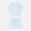 Set cămașă din poplin de bumbac cu imprimeu pentru bebeluși Set cămașă din poplin de bumbac cu imprimeu pentru bebeluși