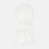 Set cămașă din poplin de bumbac jacquard pentru bebeluși Set cămașă din poplin de bumbac jacquard pentru bebeluși