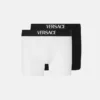 Set de 2 boxeri lungi din bumbac jersey Set de 2 boxeri lungi din bumbac jersey