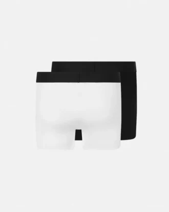 Set de 2 boxeri lungi din bumbac jersey