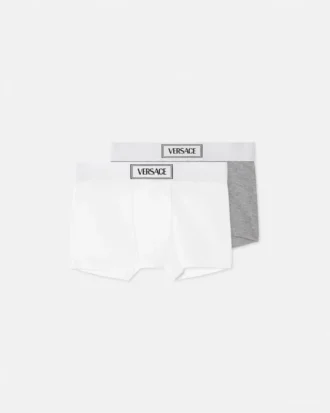 Set de 2 slipuri din bumbac ribbed pentru copii