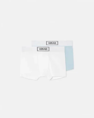 Set de 2 slipuri din bumbac ribbed pentru copii
