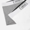 Set de 2 slipuri din bumbac ribbed pentru copii
