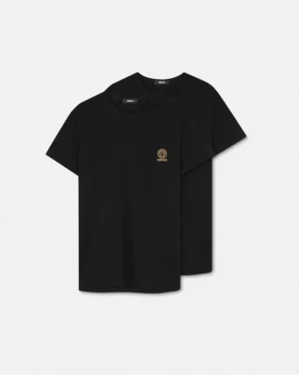 Set de 2 tricouri din bumbac jersey