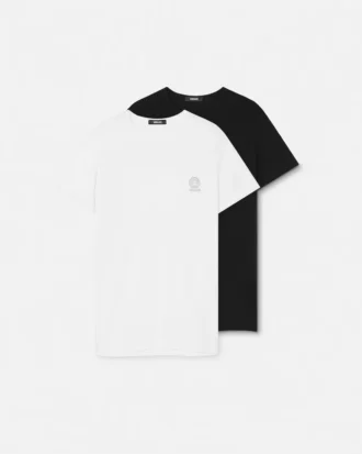 Set de 2 tricouri din bumbac jersey
