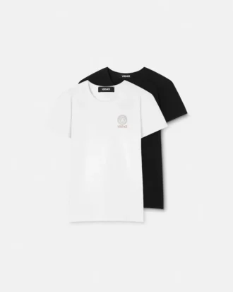 Set de 2 tricouri din bumbac jersey imprimate pentru copii