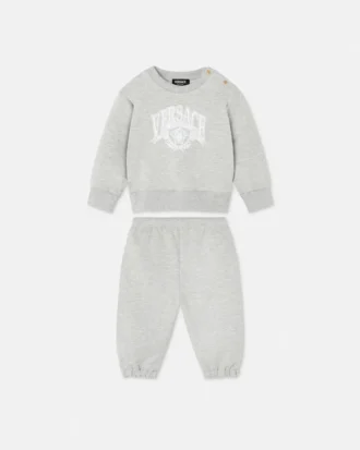 Set de hanorac din bumbac jersey cu imprimeu pentru bebeluși
