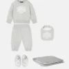 Set de hanorac din bumbac jersey cu imprimeu pentru bebeluși Set de hanorac din bumbac jersey cu imprimeu pentru bebeluși