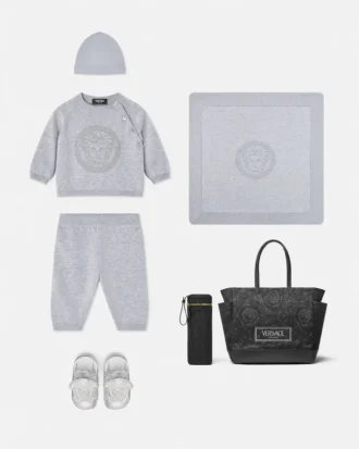 Set de pulovere din bumbac brodate pentru bebeluși