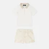 Set polo din bumbac pentru bebeluși Set polo din bumbac pentru bebeluși