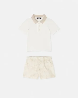 Set polo din bumbac pentru bebeluși