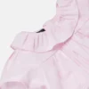 Set rochie din poplin de bumbac cu imprimeu pentru bebeluși Set rochie din poplin de bumbac cu imprimeu pentru bebeluși