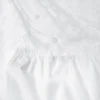 Set rochie din poplin de bumbac Devoré pentru bebeluși Set rochie din poplin de bumbac Devoré pentru bebeluși
