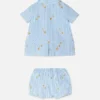 Set rochie pentru bebeluși cu imprimeu Pinstripe Pin Set rochie pentru bebeluși cu imprimeu Pinstripe Pin