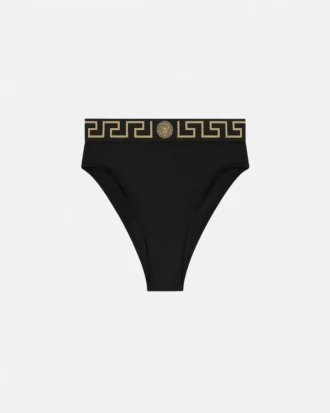Slip de bikini cu talie înaltă ECONYL®