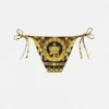 Slip de bikini din amestec de nailon cu imprimeu Slip de bikini din amestec de nailon cu imprimeu