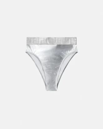 Slip de bikini metalic