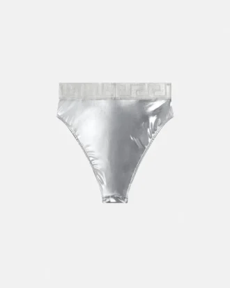 Slip de bikini metalic