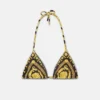 Sutien de bikini din amestec de nailon imprimat