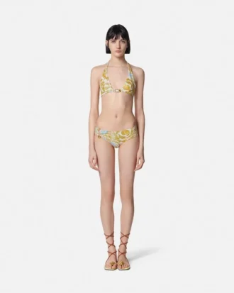 Sutien de bikini Underwater Barocco Metallic