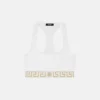 Sutien din bumbac jersey cu decolteu rotund